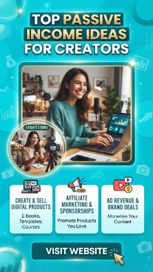 Top Passive Income Ideas for Creators