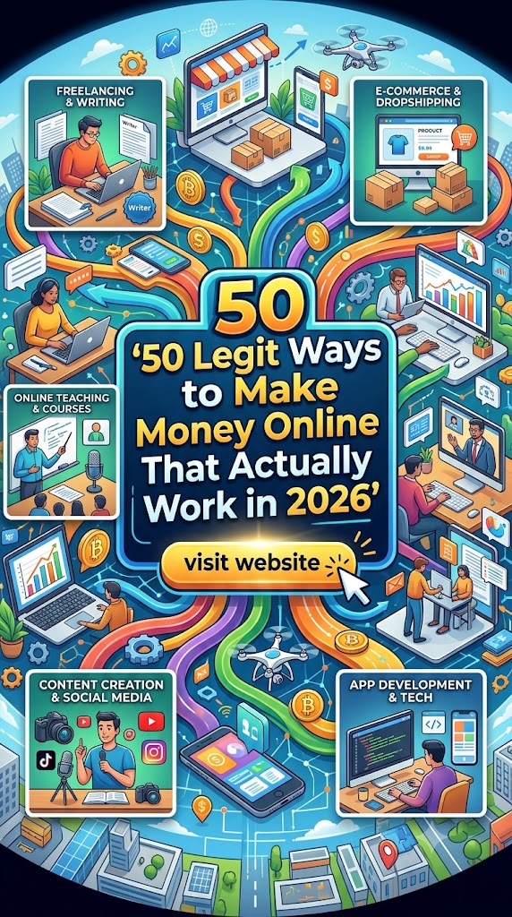 50 Legit Online Income Ideas That Really Pay