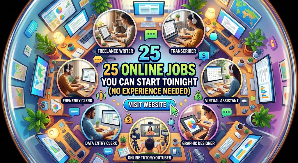 Online Jobs You Can Start Tonight